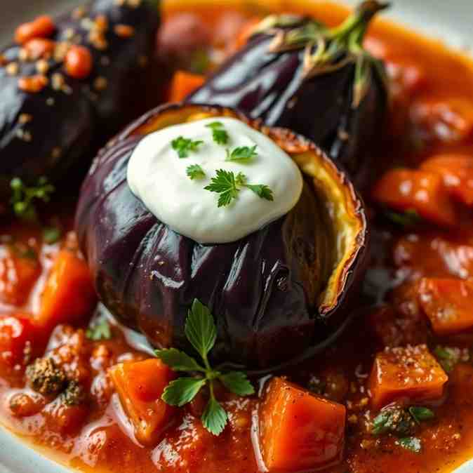 Roasted Eggplant with Spiced Tomato & Yogurt Easy Tomato Sauce Recipe